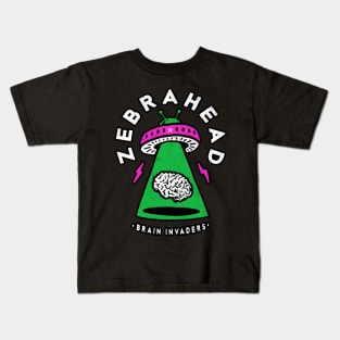 Brain Brain Invaders Kids T-Shirt